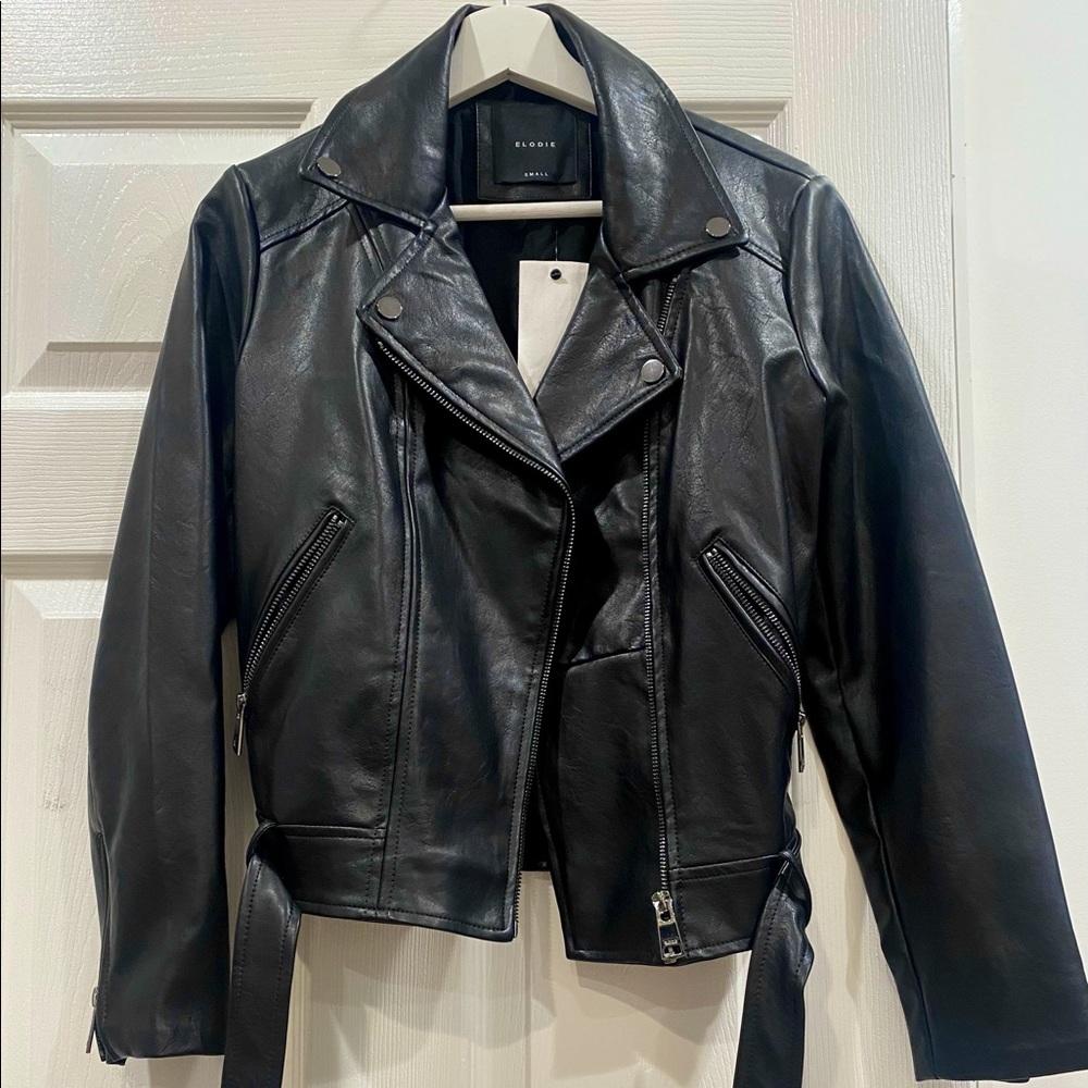 Vegan leather Jacket by Elodie